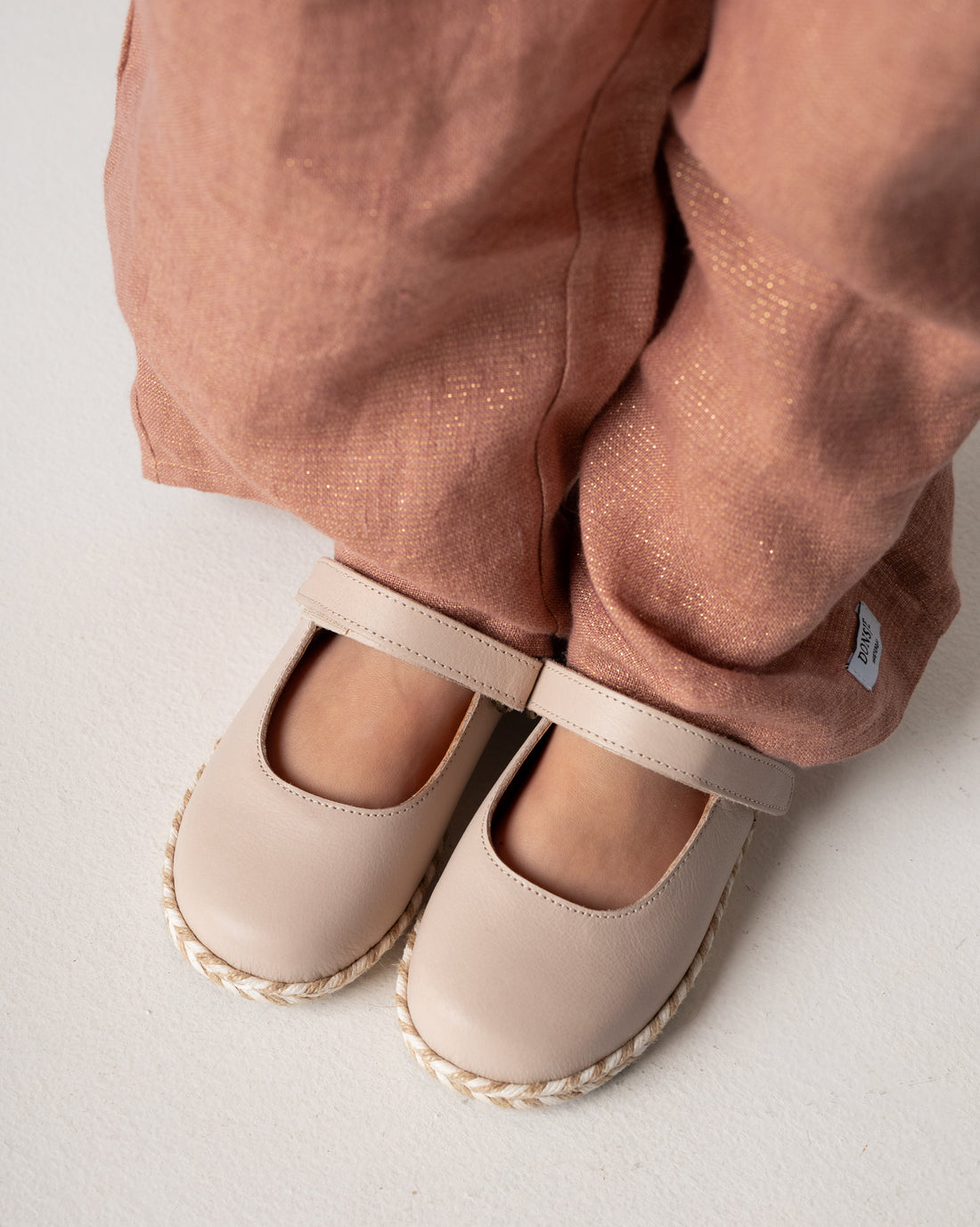 Yina Ballerinas | Ivory Leather