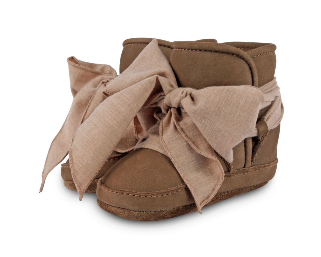 Anouk Booties | Hazelnut Nubuck