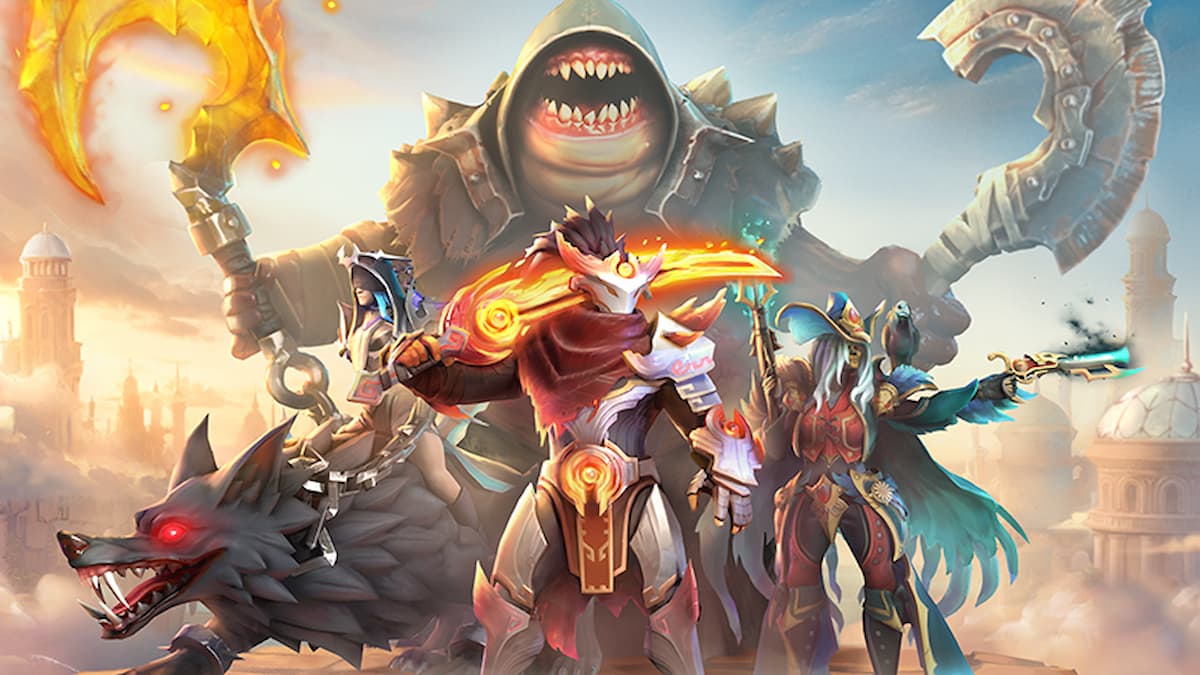 Dota 2 Crownfall Act Three artwork