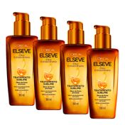 Kit-Elseve-LOreal-Paris-Extraordinario-Reconstrutor-oleo-de-Tratamento-100ml-4-Unidades