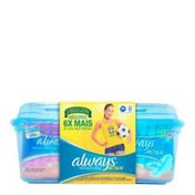 Always Active Com Flexi Abas + Frasqueira Active Copa do Mundo