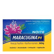 Calmante Maracugina PI 840mg Noite 20 Comprimidos