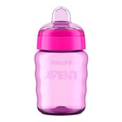 Copo Infantil Antivasamento Avent Easy Girls 260ml