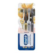 Escova Dental Oral-B Purification Gold Collection 4 Unidades