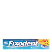 Creme Fixador de Dentadura Fixodent Free 68g