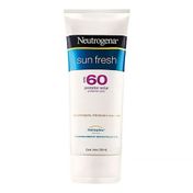 Protetor Solar Neutrogena Sun Fresh FPS 60 200ml