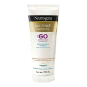 Protetor Solar Neutrogena Sunfresh Radiance Fps 60 200ml