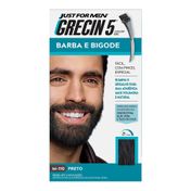 Tintura Grecin 5 Barba e Bigode Preto