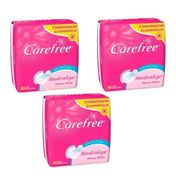 Kit 3 Absorvente Carefree Neutro 120 Unidades