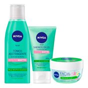 Kit-Sabonete-em-Gel--Facial-Nivea-Controle-De-Brilho-150ml---Hidratante-Facial-em-Gel-Nivea-com-acido-Hialuronico-e-Pepino-100g-1