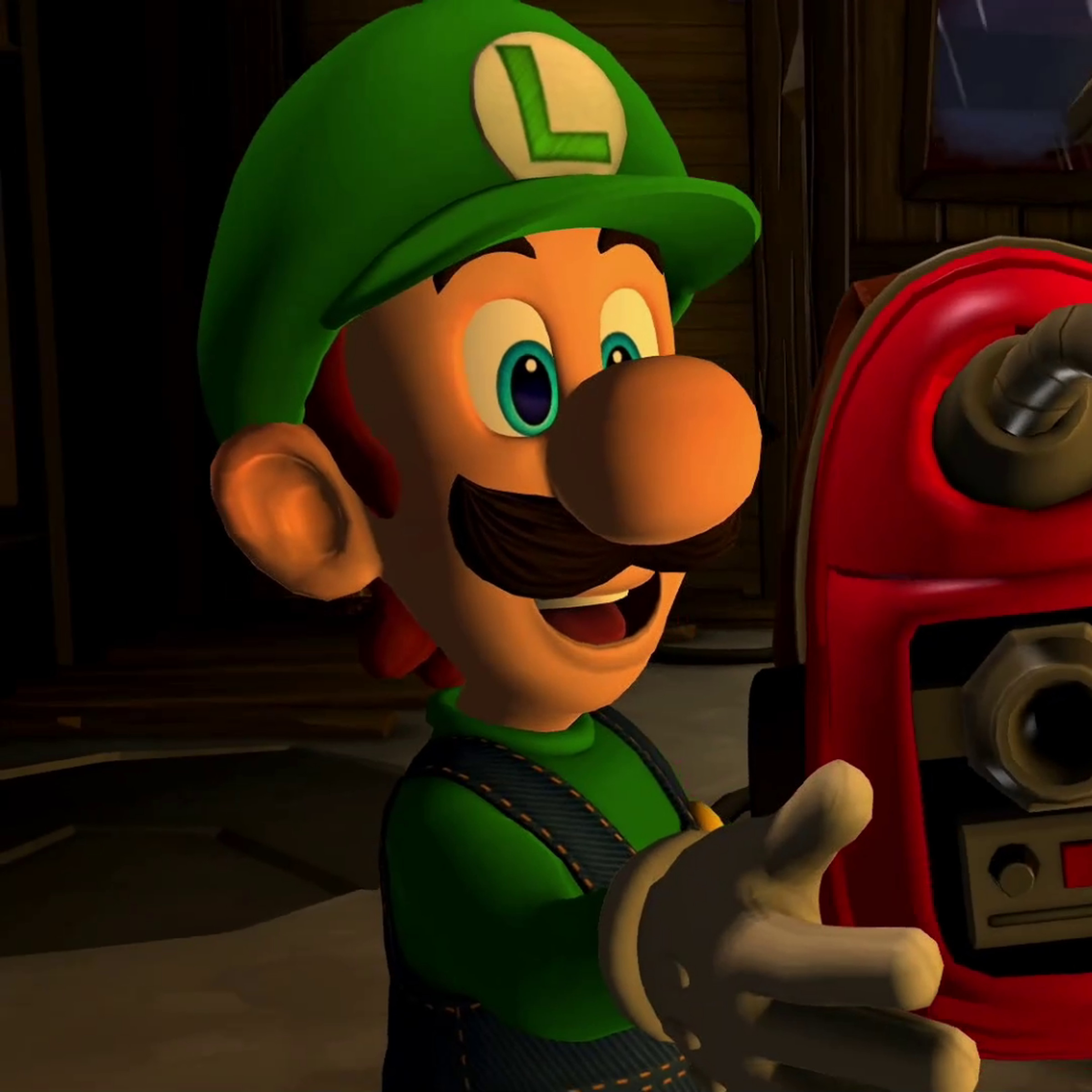 A screenshot from the video game Luigi’s Mansion 2 HD.