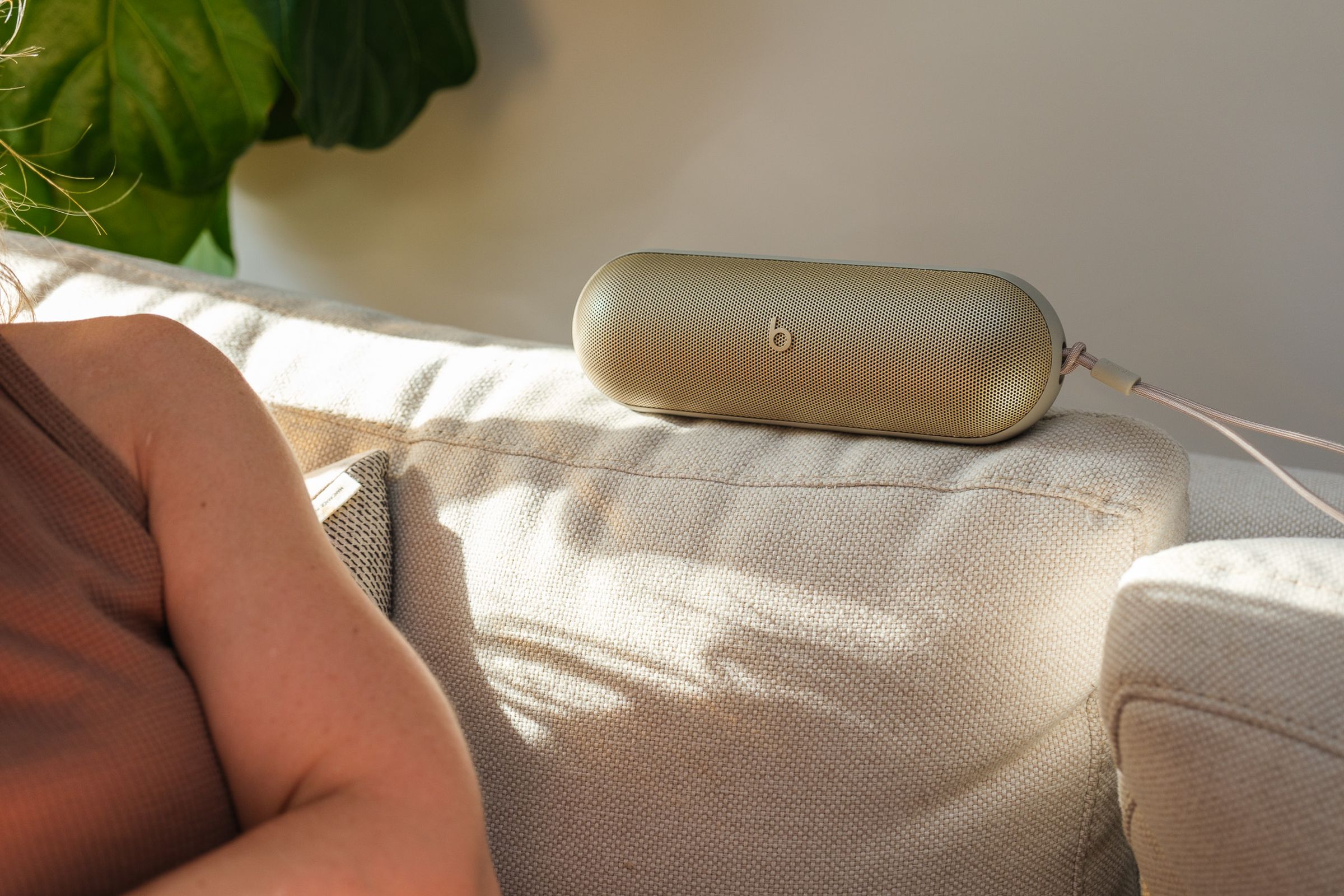 A photo of the 2024 Beats Pill portable Bluetooth speaker.