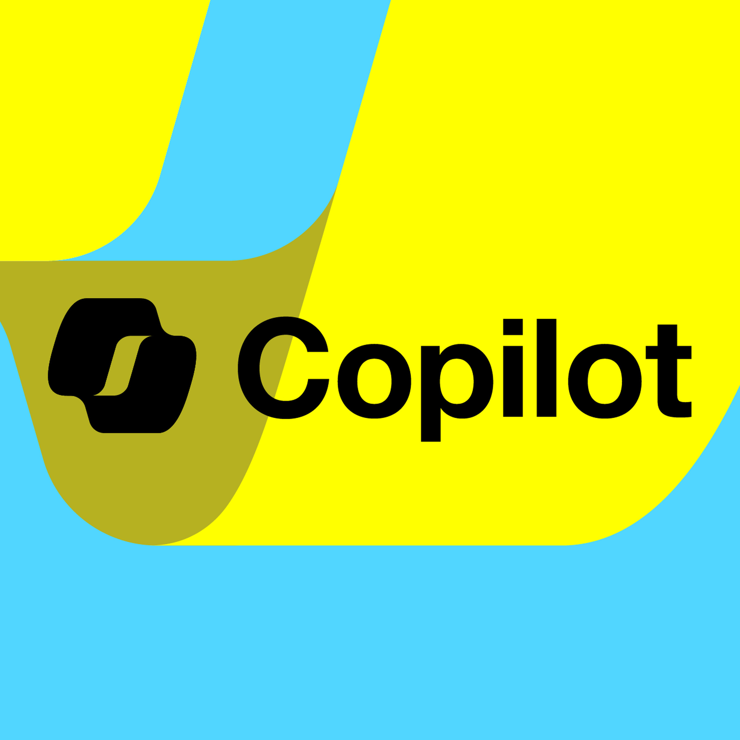 Vector illustration of the Microsoft Copilot logo.