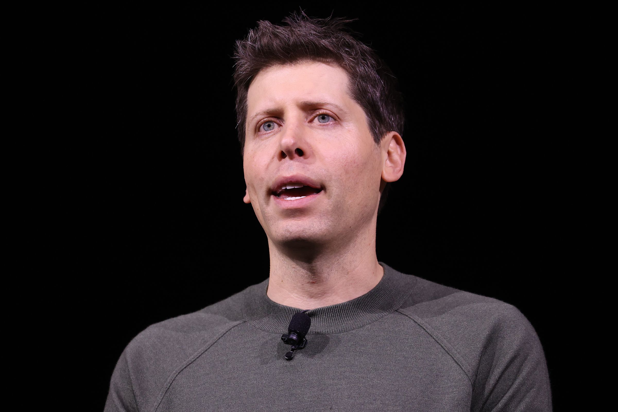 Sam Altman at OpenAI’s developer conference.