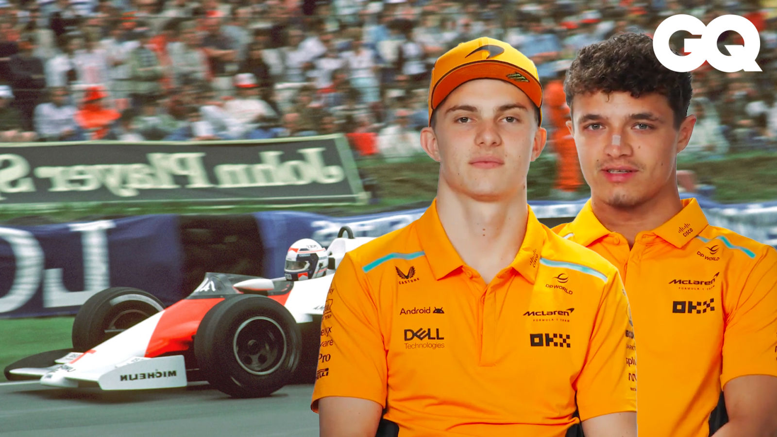 麥拉倫車隊 Lando Norris、Oscar Piastri 回答 F1 提問！車內能見度到底多差？現場實測F1車手反應速度超誇張｜名人專業問答｜GQ Taiwan