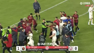 El informe arbitral del Universitario - Melgar no expulsa, pero sí indica a 8 jugadores. | Foto: Liga 1