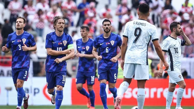 Portugal, sin Cristiano Ronaldo, perdió 1-2 ante Croacia por amistoso previo a la Eurocopa 2024