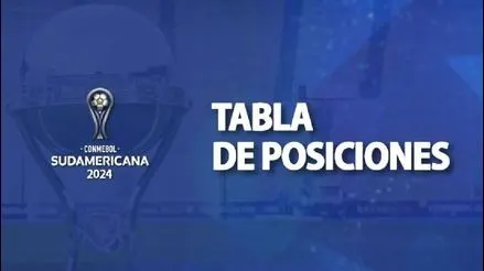 Copa Sudamericana 2024: las tablas de posiciones