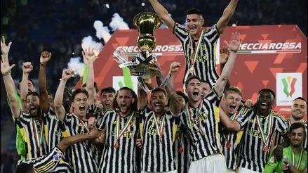 ¡Cortó la sequía de títulos! Juventus se coronó campeon de la Copa Italia al vencer 1-0 a Atalanta