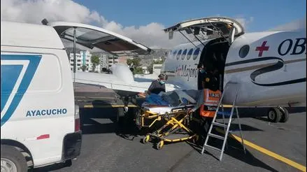 Serumista víctima en accidente de bus Civa fue trasladada vía aérea a Lima por gravedad de sus fracturas