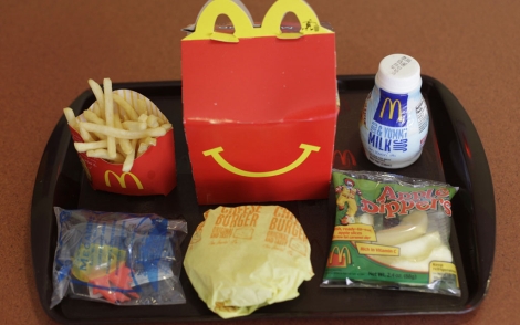 Un men� Happy Meal de McDonald's. | AP