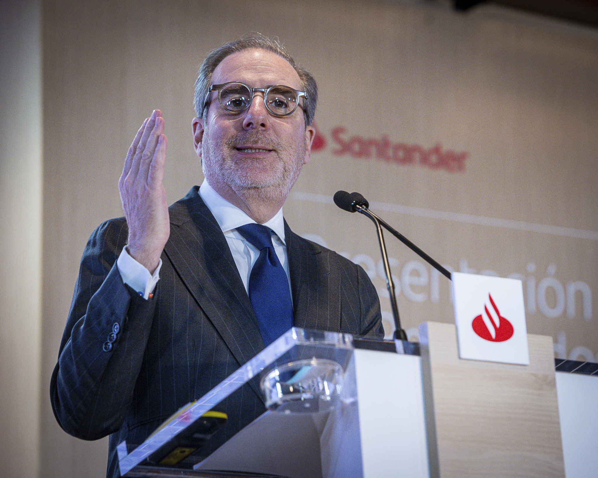 H�ctor Grisi, consejero delegado de Banco Santander.