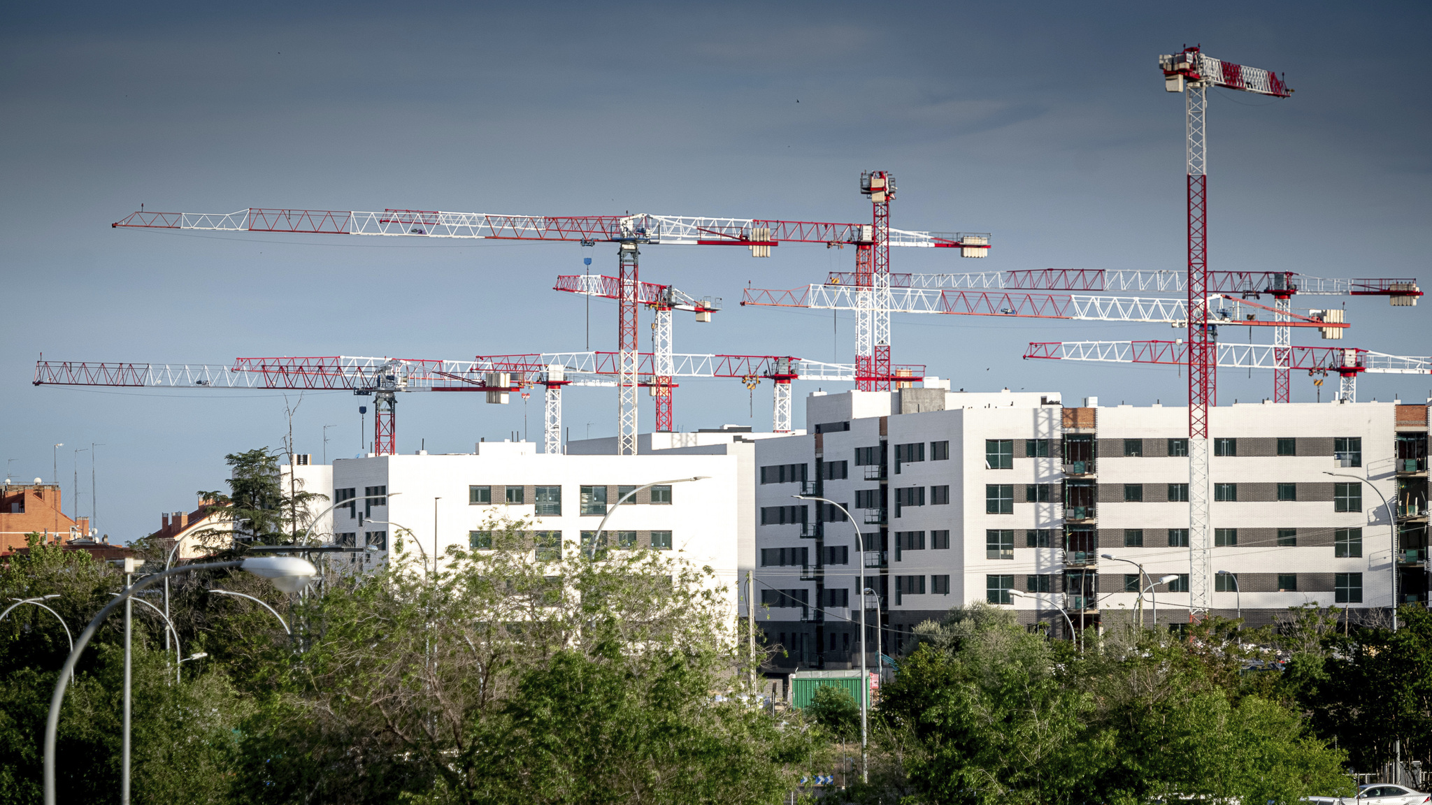 Construcci�n de obra nueva en Madrid.