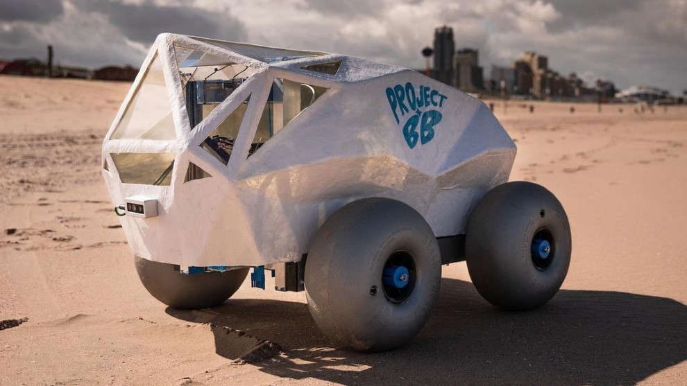 Beach Bot - robot - limpia playas - colillas - residuos - pl�sticos