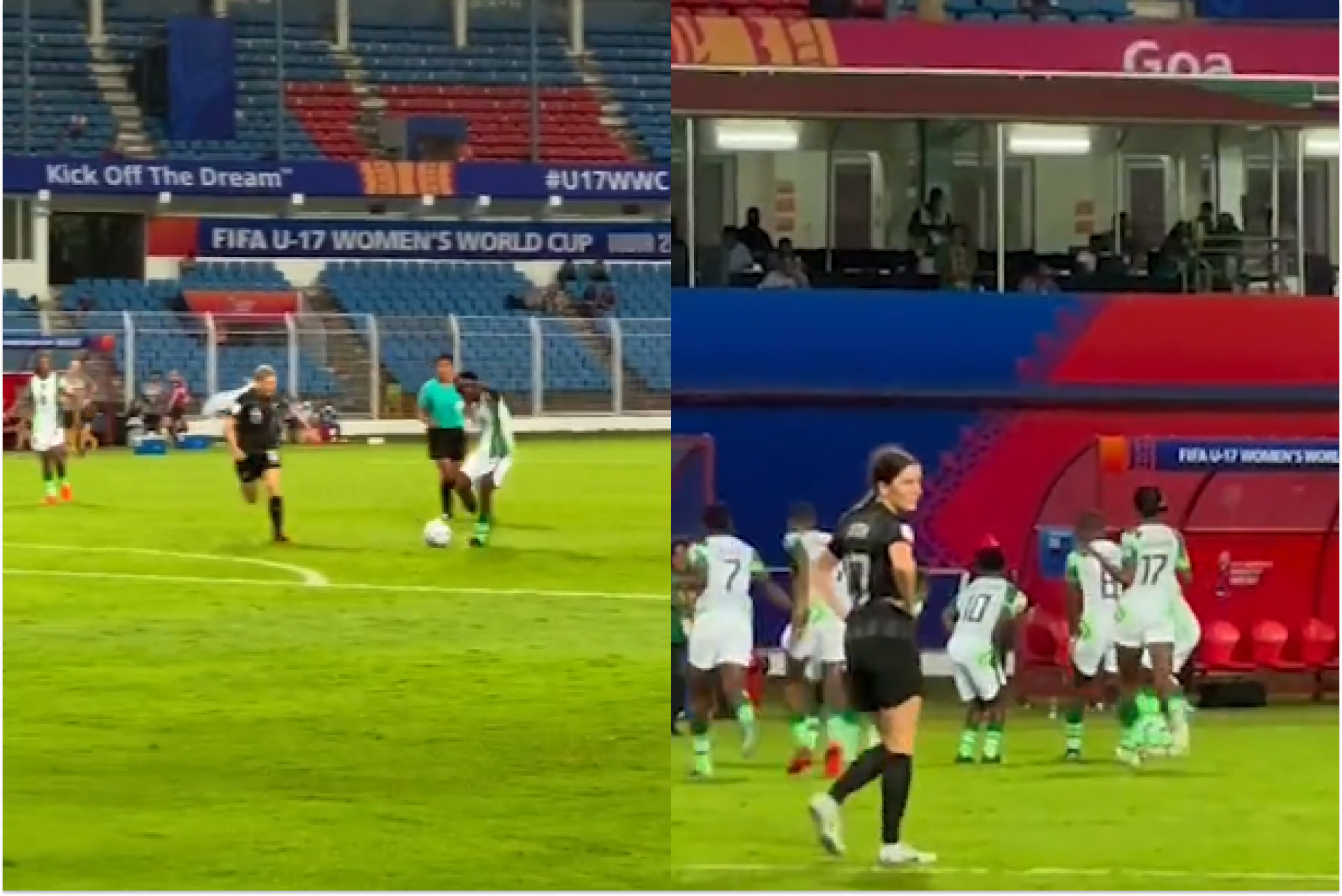 �Qu� fue mejor? �El golazo o la celebraci�n? Nigeria revoluciona el Mundial Femenino Sub-17