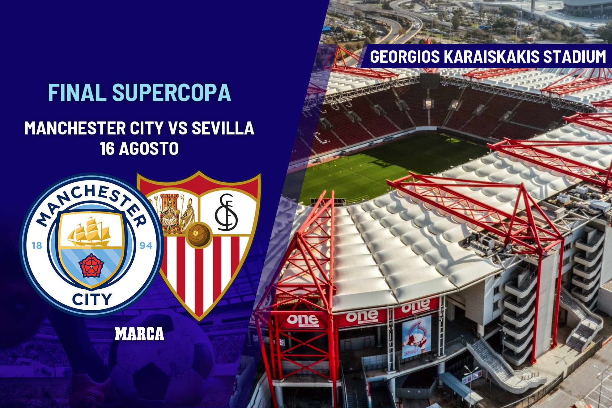 Manchester City - Sevilla: resumen, resultado y goles de la Supercopa de Europa