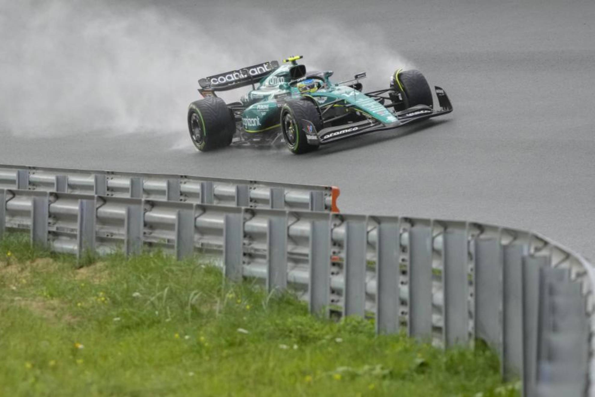 Fernando Alonso, durante el Gran Premio de Pa�ses Bajos 2023.