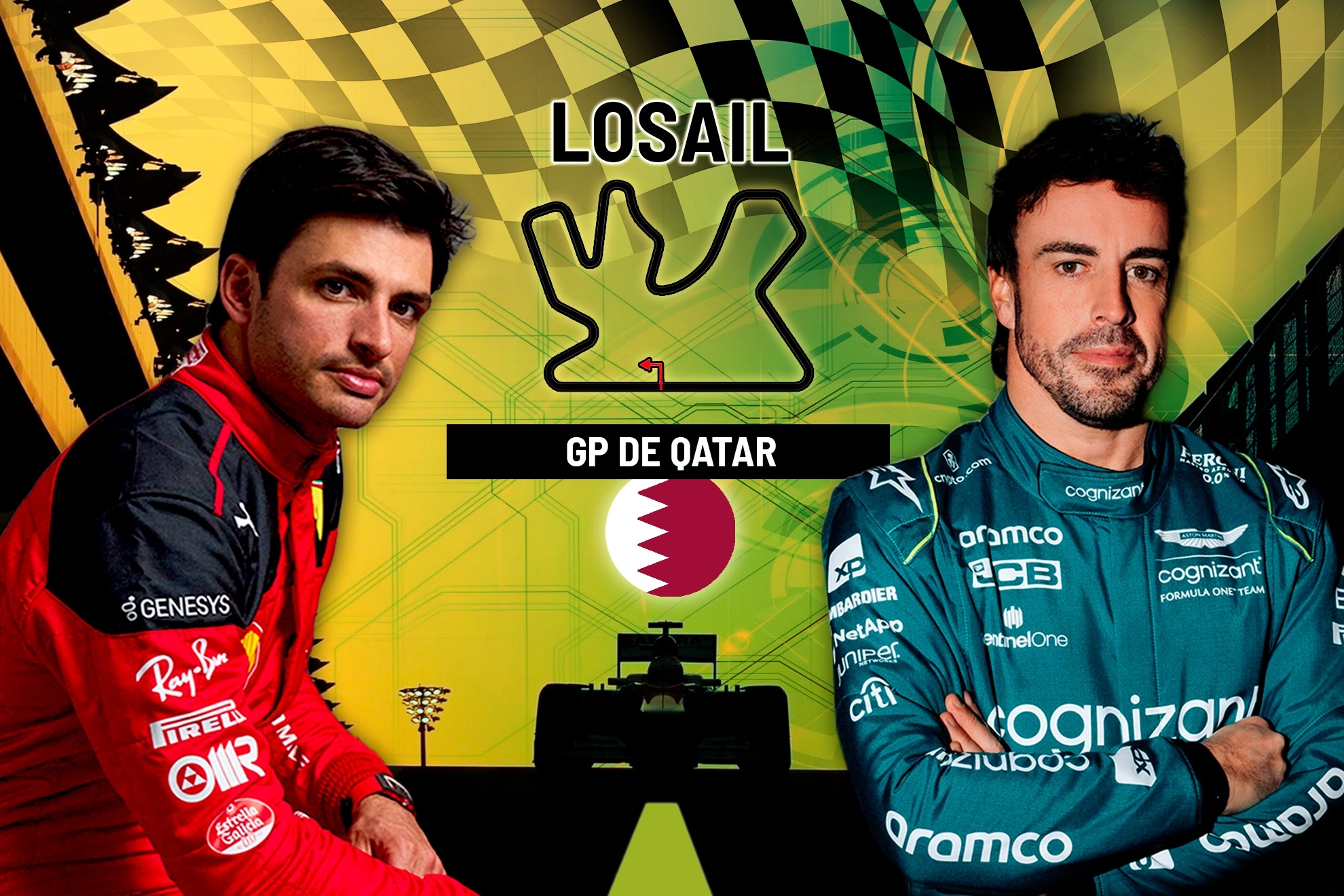 Carrera del GP de Qatar de F1: a qu� hora es, parrilla, canal y d�nde ver hoy en TV y online