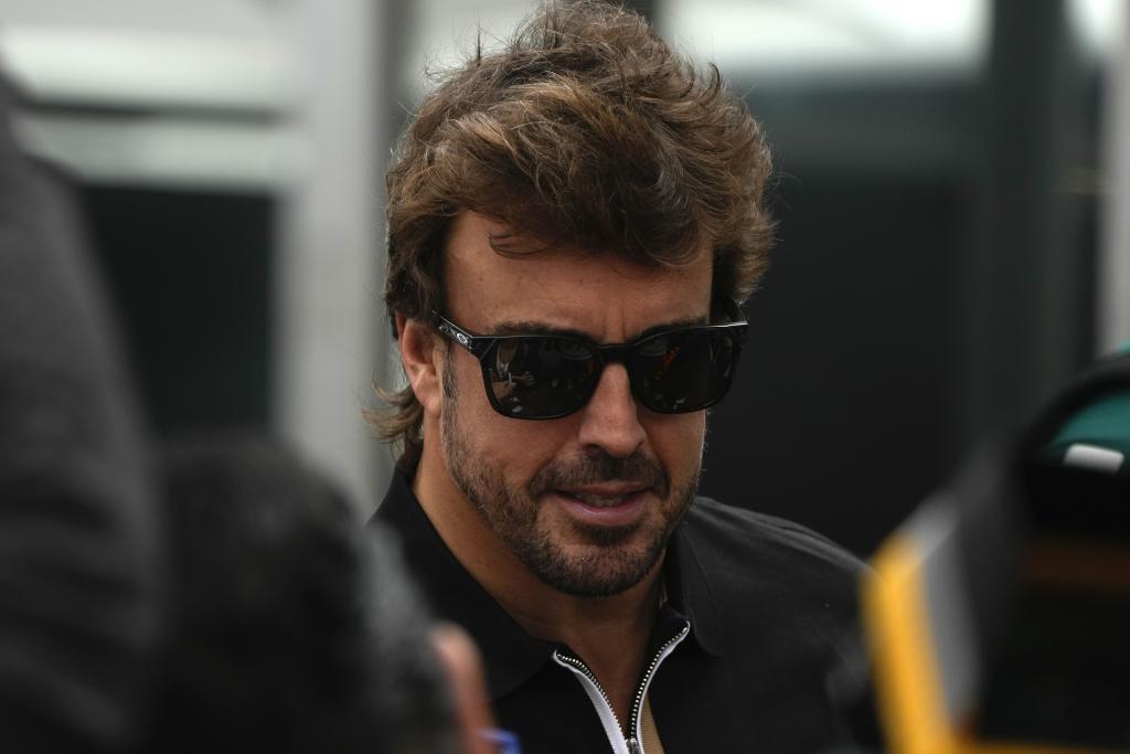 Fernando Alonso, en el circuito de M�xico este jueves.