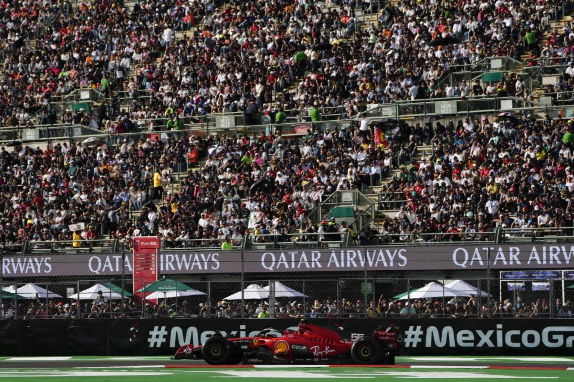 Carlos Sainz, el viernes del GP de M�xico 2033.