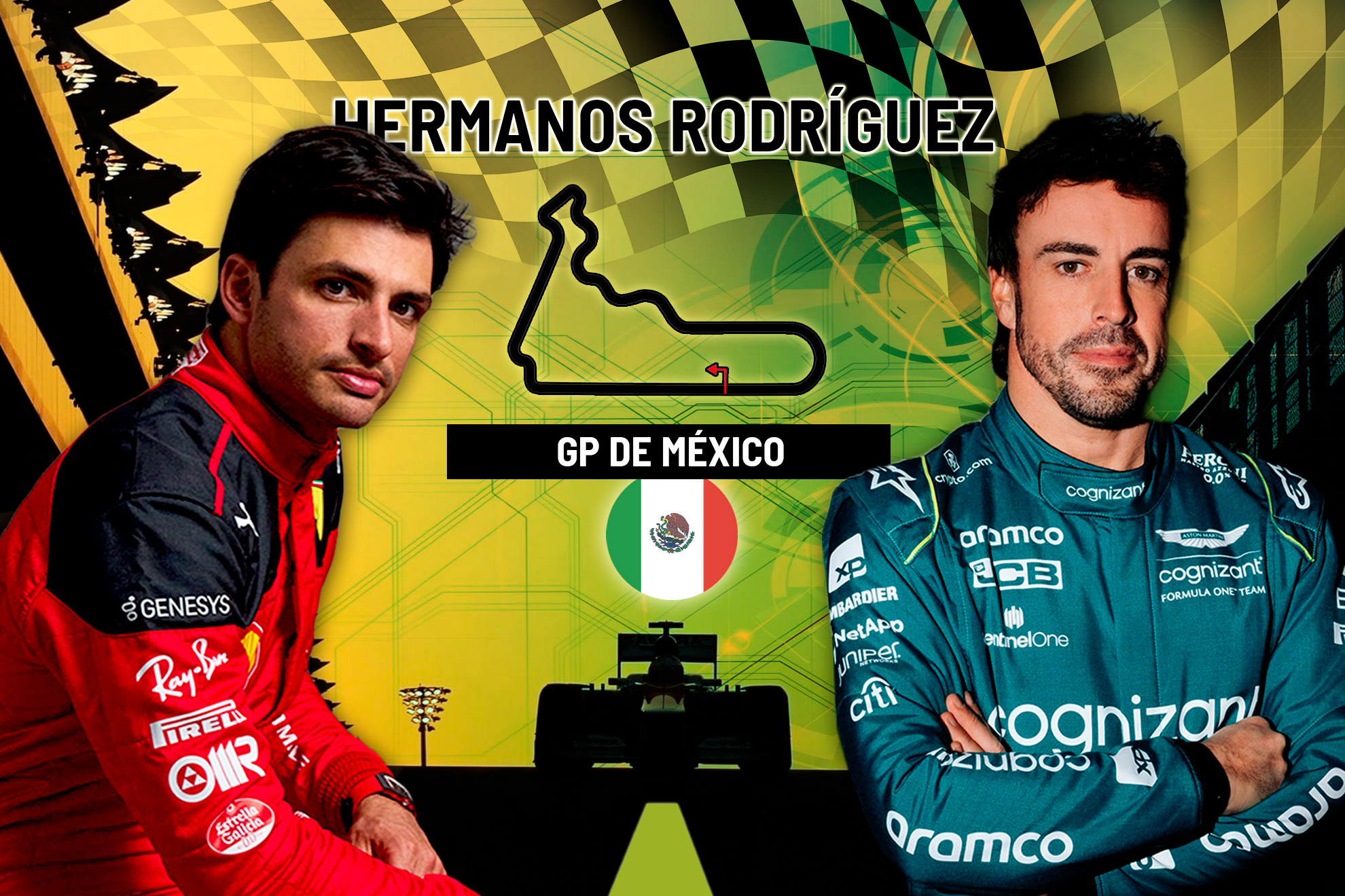Carrera del GP de Mexico de F1: a qu� hora es, parrilla, canal y d�nde ver hoy en TV y online en directo