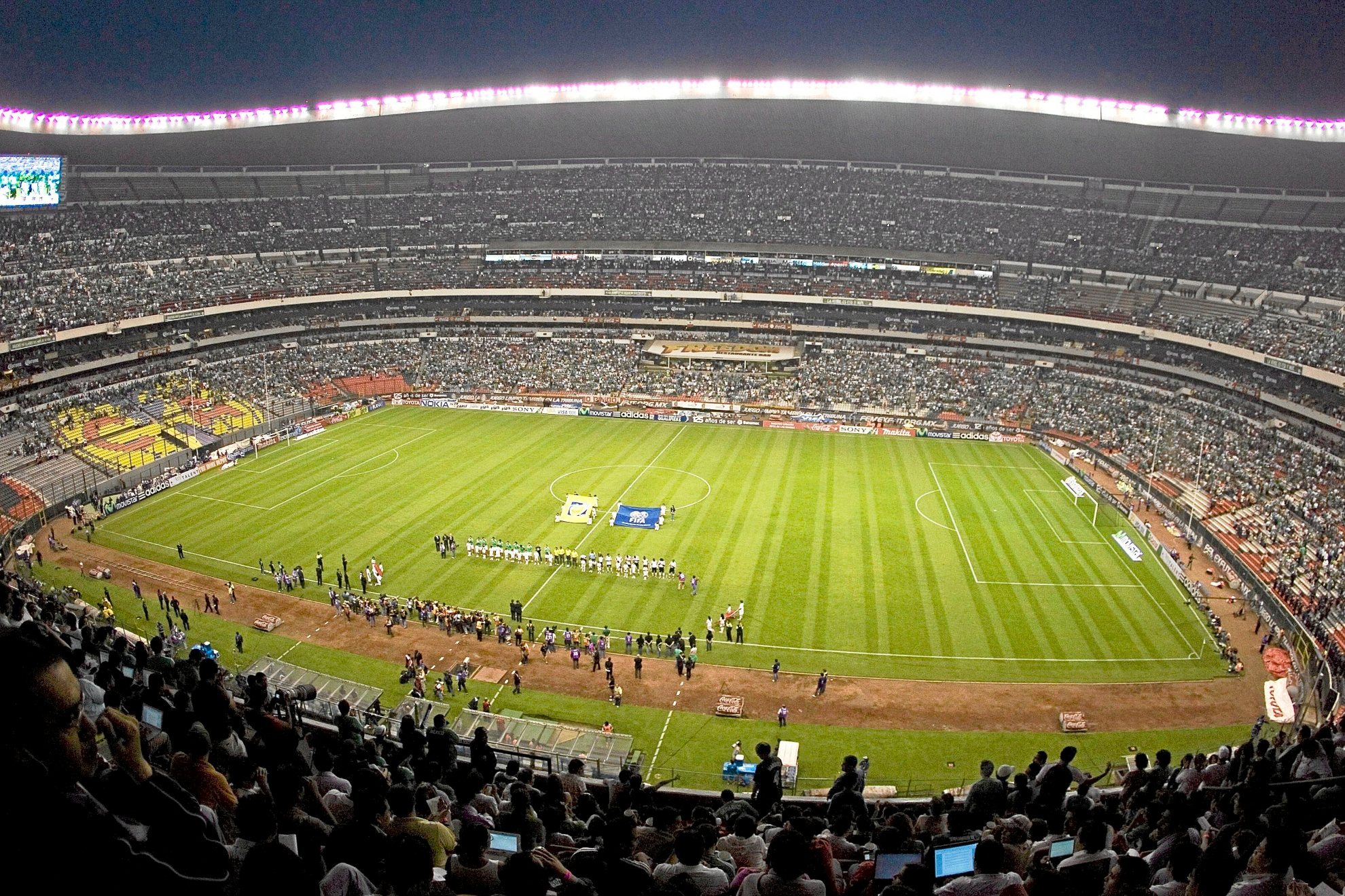 Imagen de archivo del Estadio Azteca de Ciudad de M�xico.