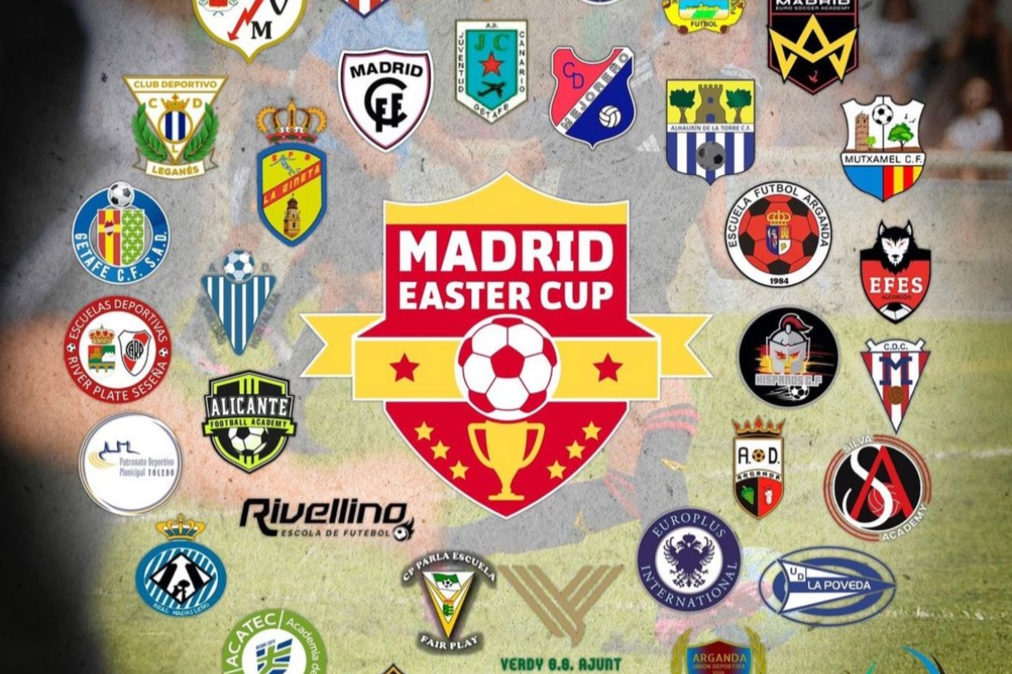 M�s de 1.500 jugadores y 82 equipos participar�n en Arganda del Rey en la I Easter Cup esta Semana Santa