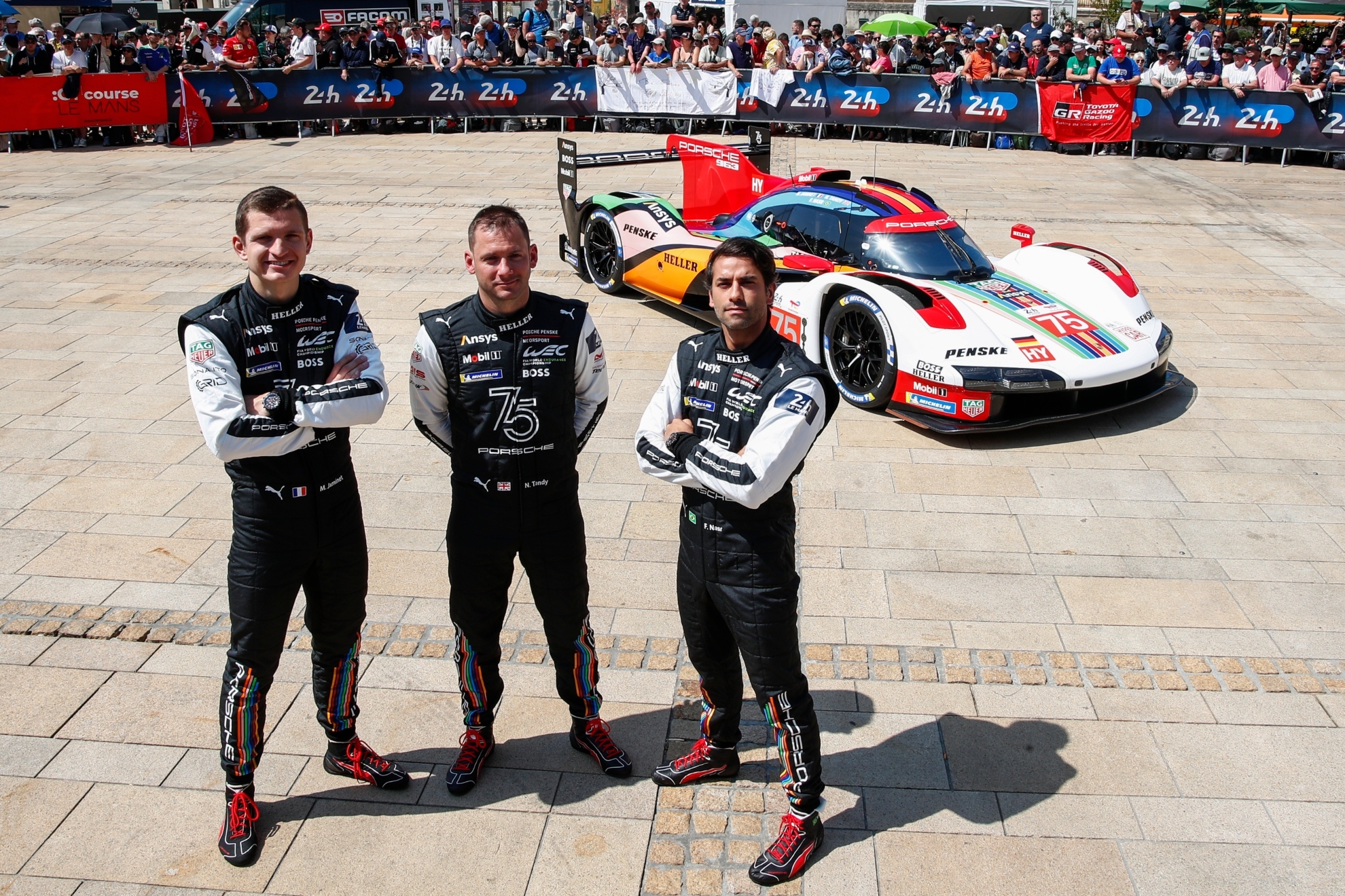 Nasr, Tandy y Jaminet ser� la alineaci�n del tercer Porsche Penske oficial.