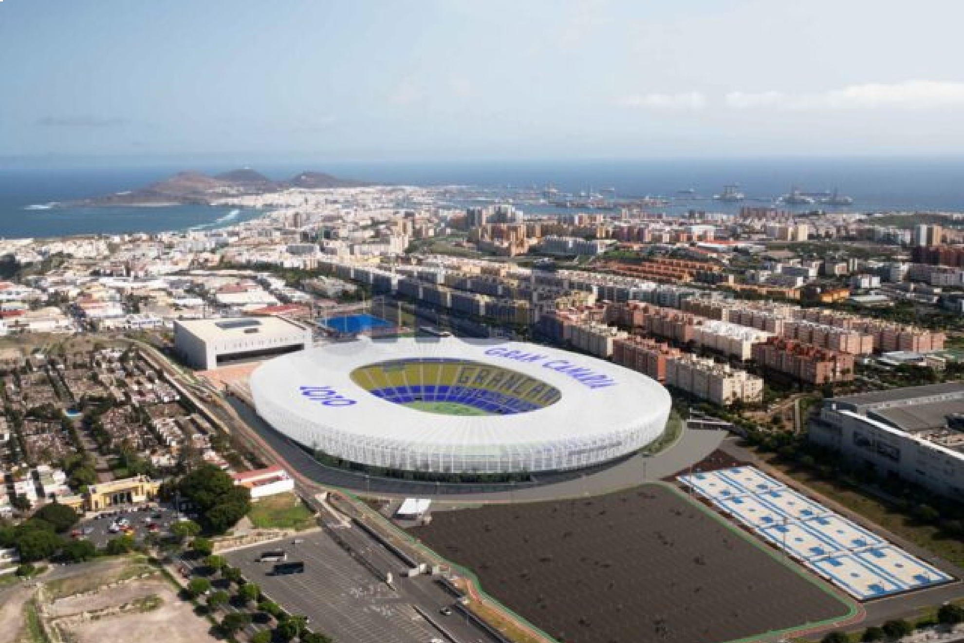 Gran Canaria echa el resto por el Mundial: 101 millones para el estadio