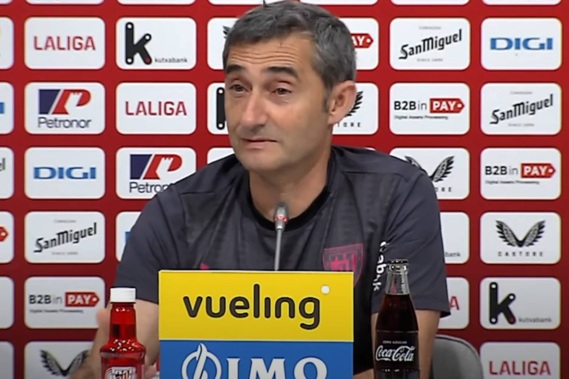 Valverde feliz por Mendilibar: Despu�s del Athletic mi equipo es el Olympiacos