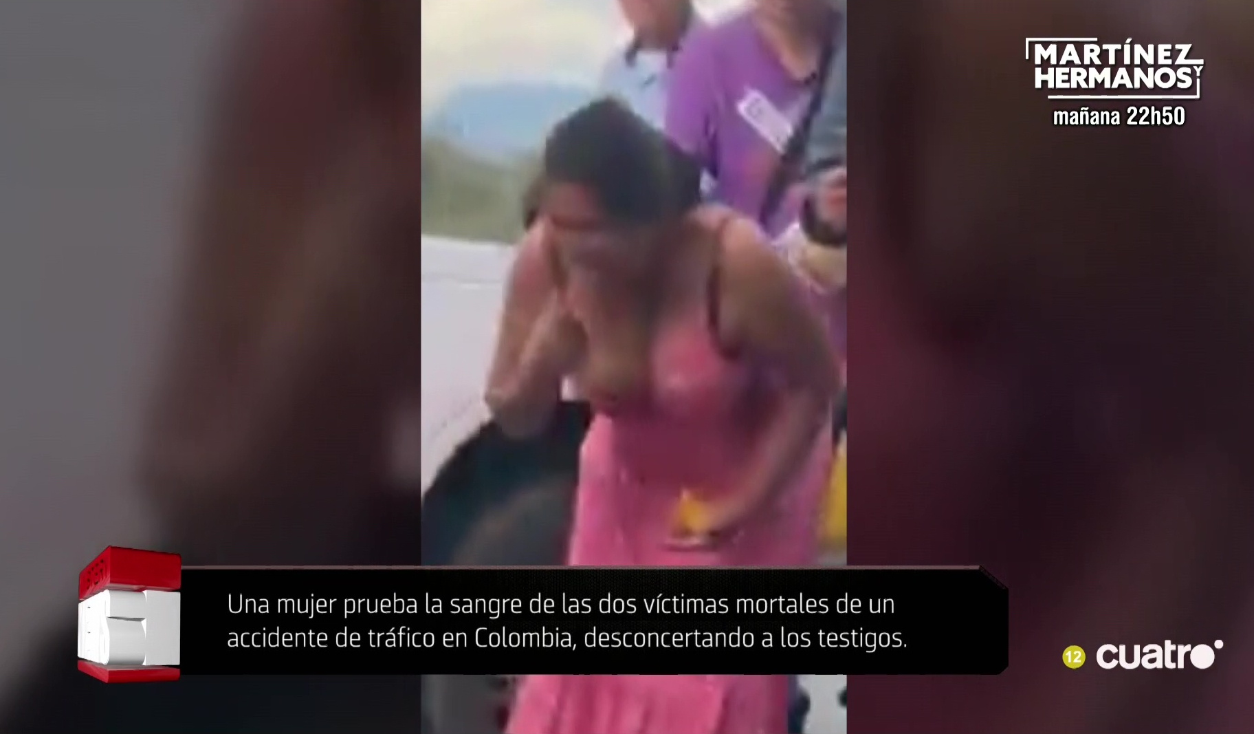 Una mujer aparece en una escena de tr�fico y se bebe la sangre de los heridos: "Se ha hablado de brujer�a"