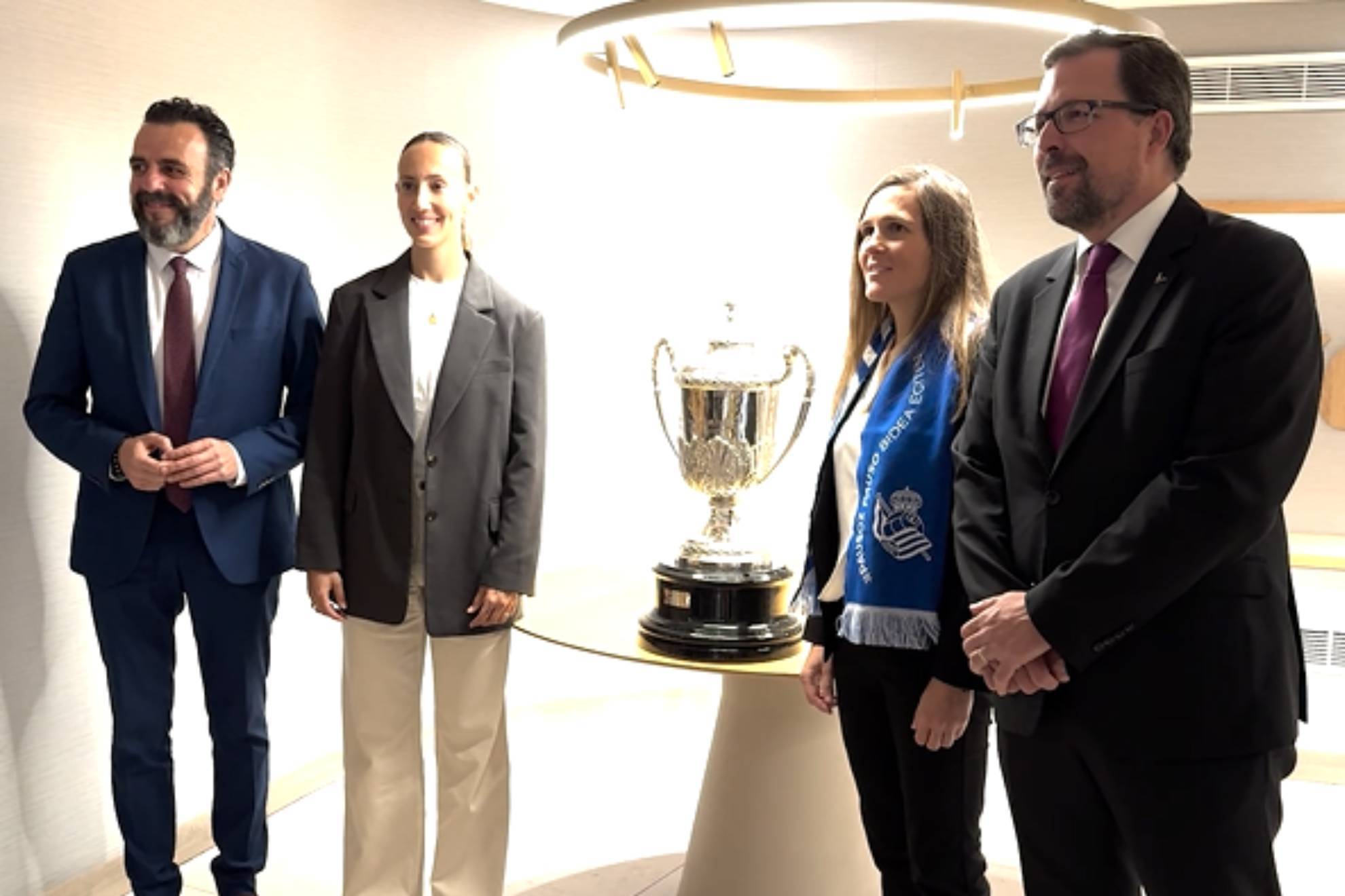 La Copa de la Reina ya est� en Zaragoza