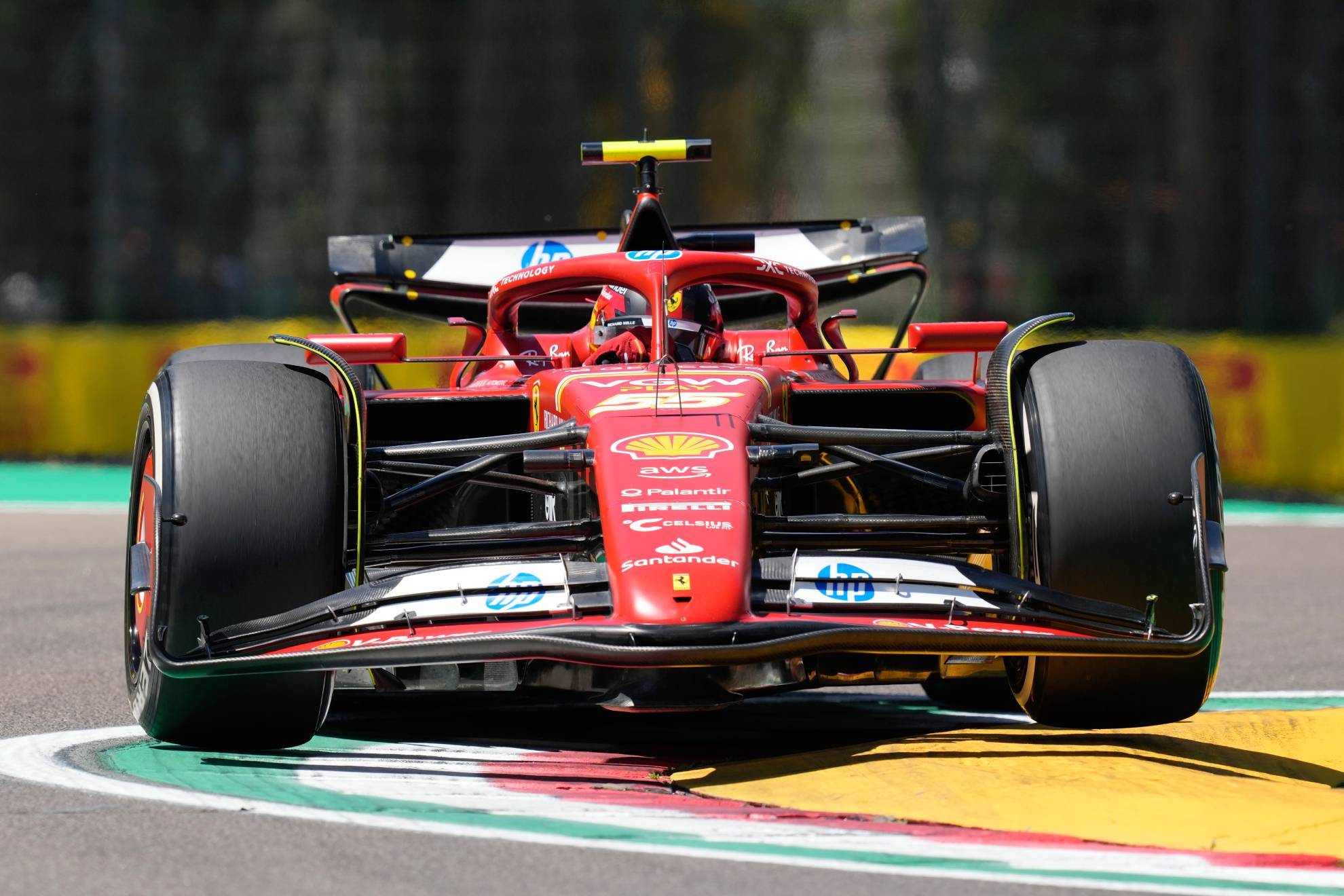 Horarios F1 clasificaci�n del GP de Imola: a qu� hora es hoy y d�nde ver en TV la qualy de Alonso y Sainz