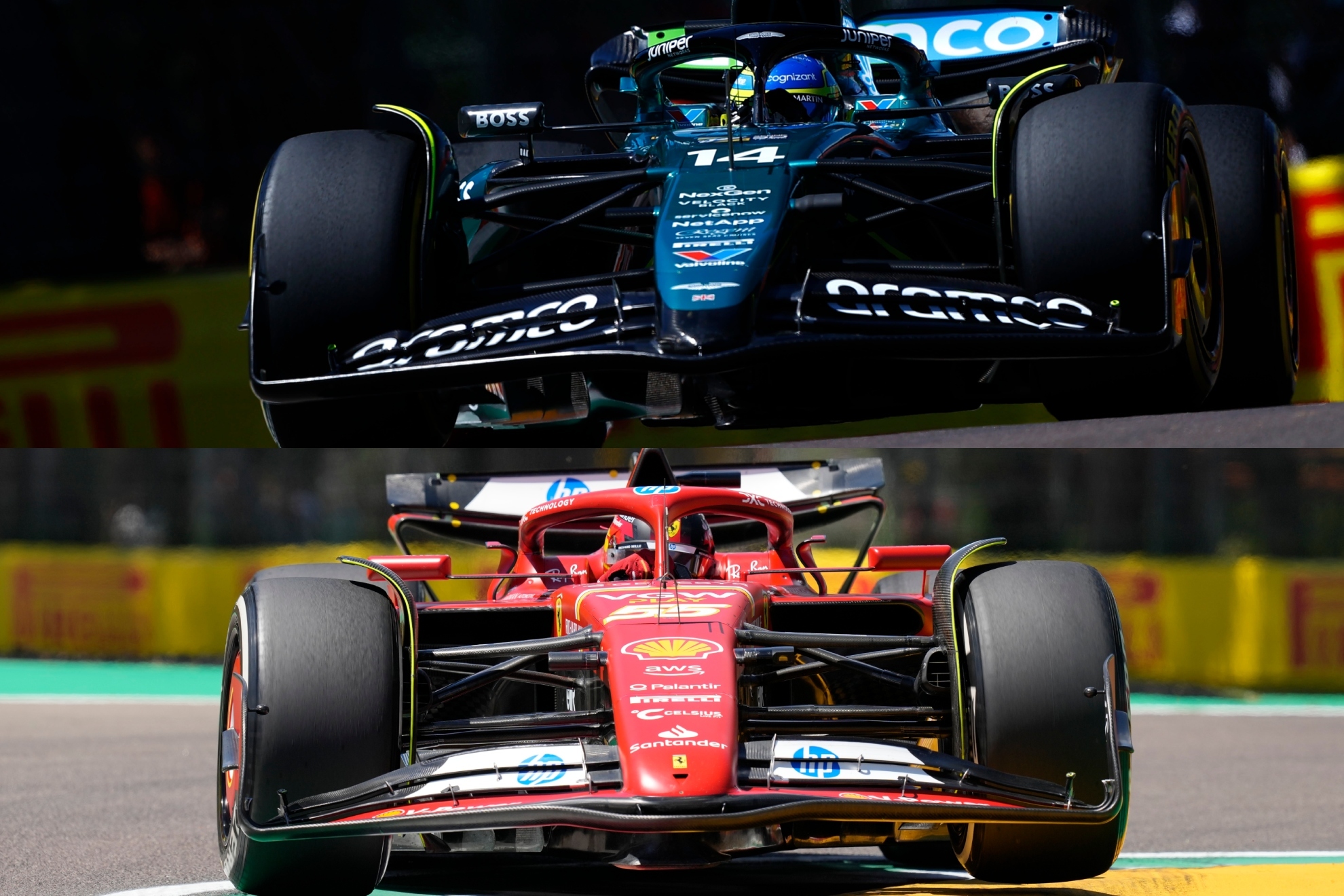 Libres 3 F1 del GP de Imola: resumen, resultado y tiempos de Alonso y Sainz