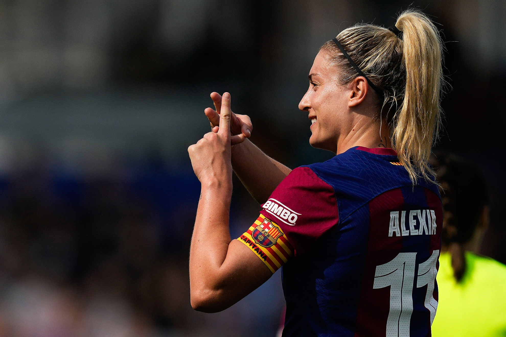 Alexia Putellas, durante la final de la Copa de la Reina en Zaragoza / EFE