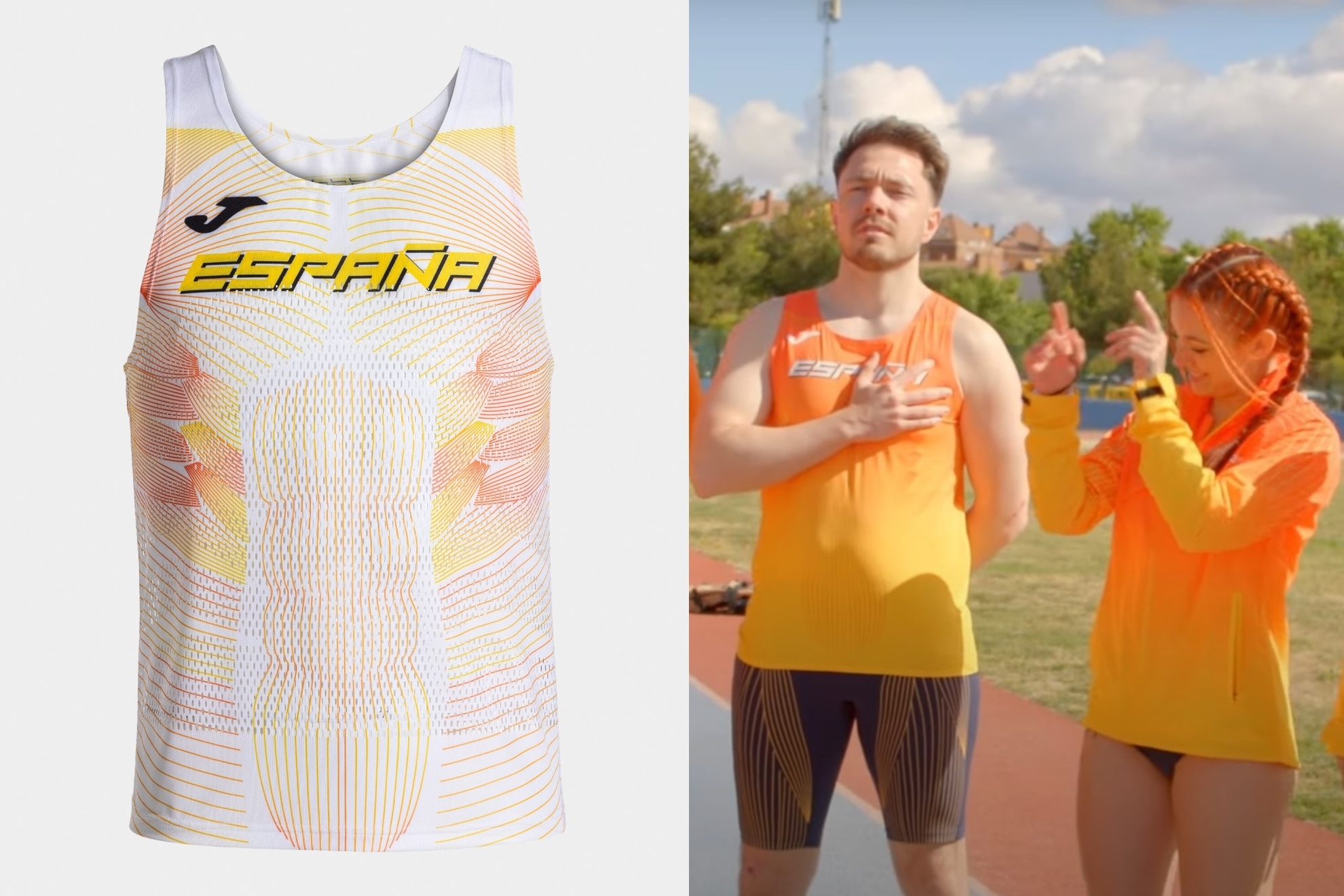 Los atletas, cr�ticos con la nueva ropa naranja de Espa�a para los Juegos: �Somos Holanda?