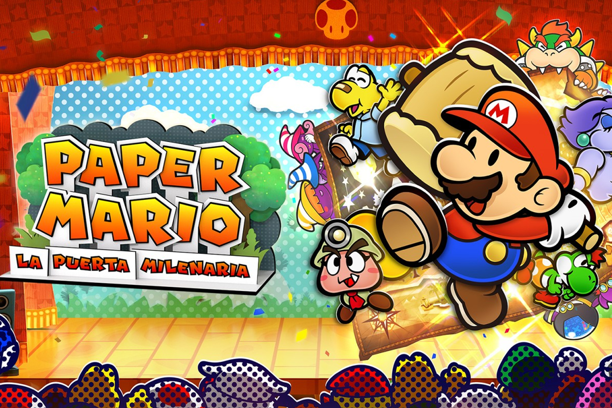 Volver a ser un ni�o con Super Mario es m�s f�cil que nunca gracias a Paper Mario: la Puerta Milenaria