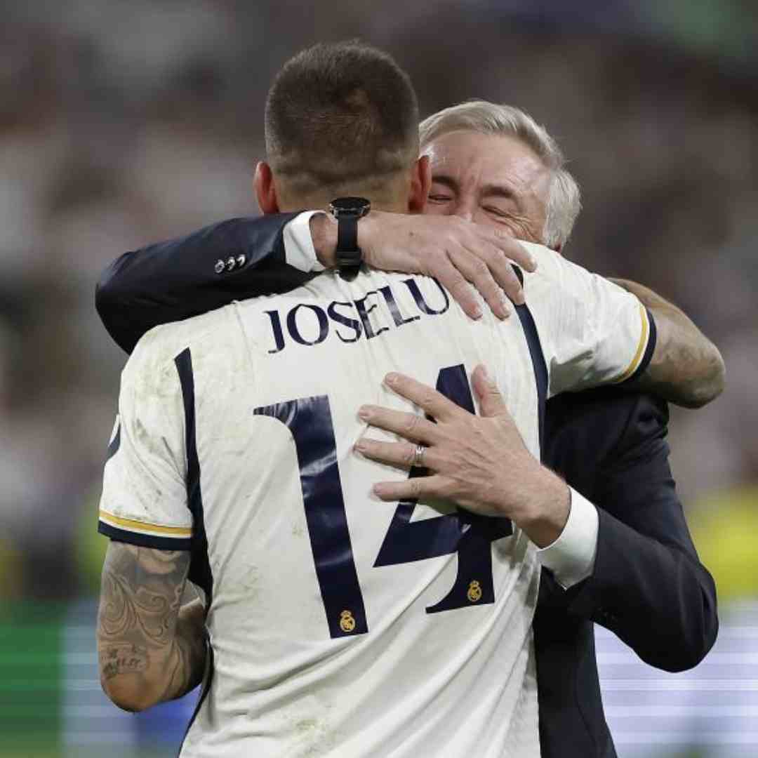 La broma de Ancelotti a Joselu: No estamos de vacaciones por tu culpa
