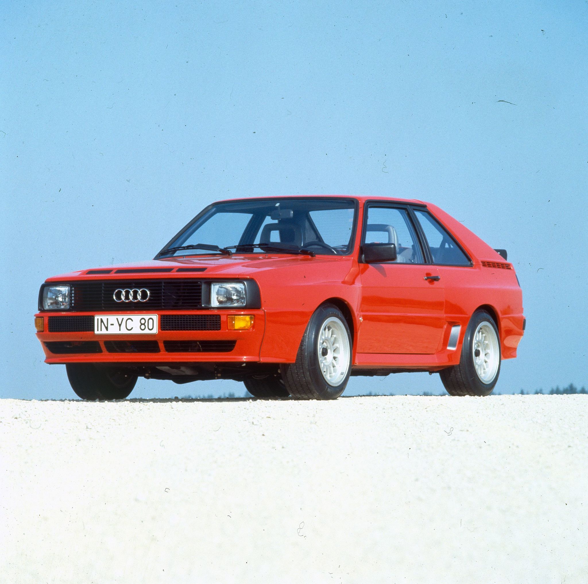 El especial modelo de Audi se caracterizaba por su recortada distancia entre ejes.