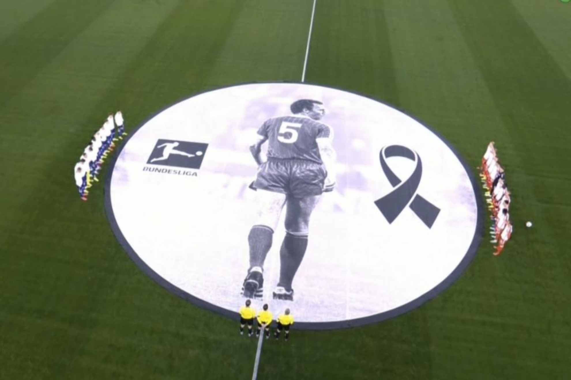 Homenaje a Beckenbauer